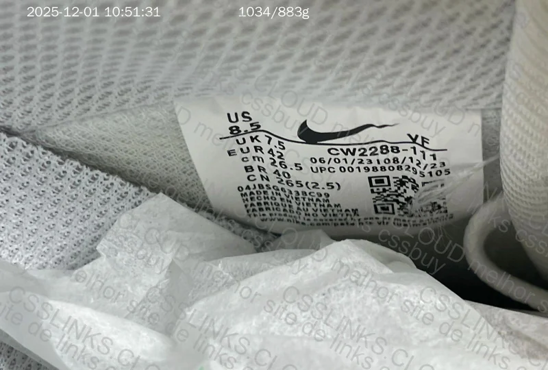 AF1 White MP Batch 2