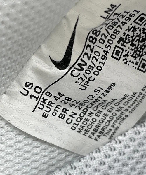 AF1 White [XP Batch] 10