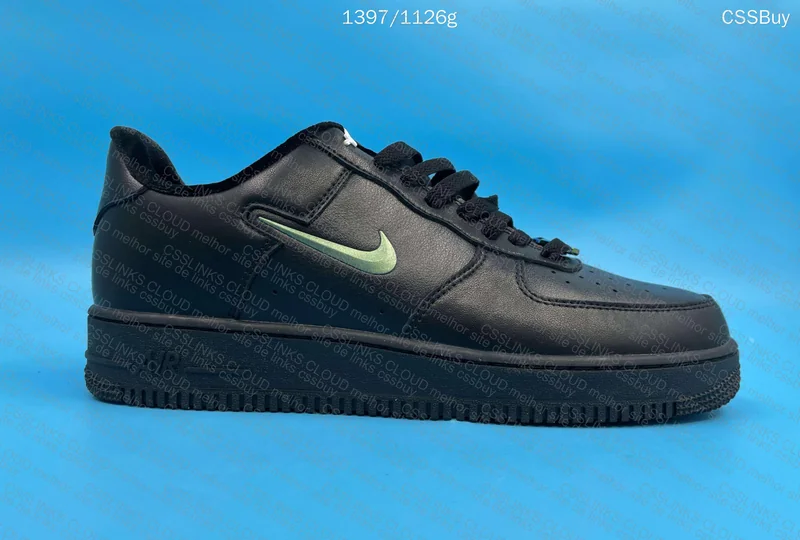 AF1 Just Do It Black 8