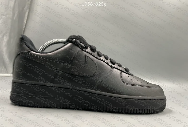 AF1 Black with Measurements 5