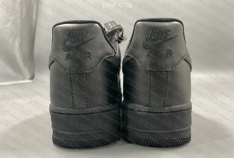 AF1 Black with Measurements 8