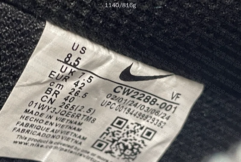 AF1 Black Psycho 6