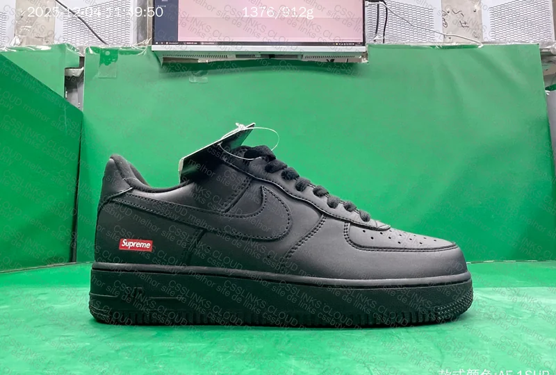 Black AF1 Supreme GRAH GRAH :ninja: 3