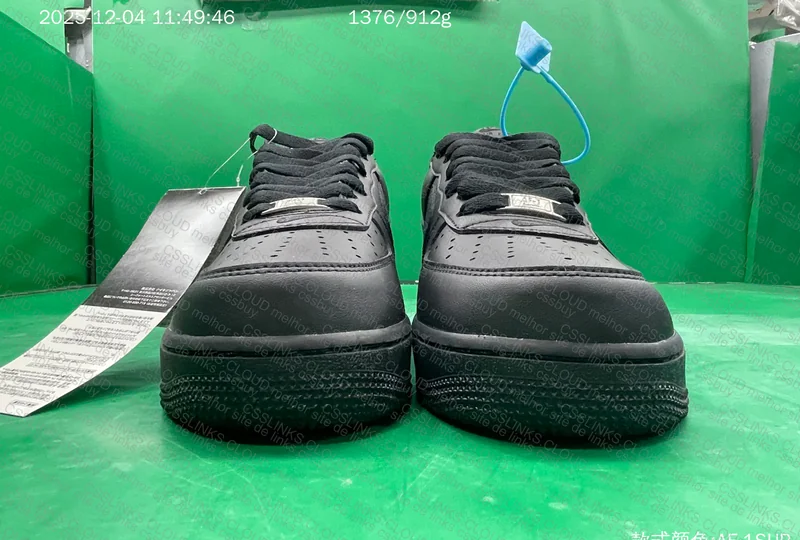 Black AF1 Supreme GRAH GRAH :ninja: 7