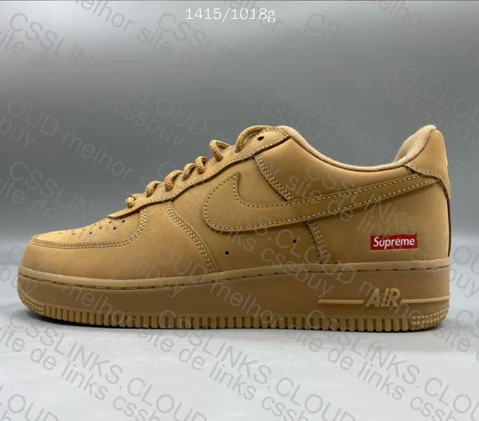 AF1 Supreme Wheat 3