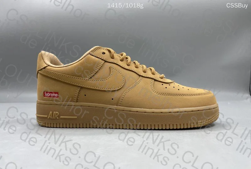 AF1 Supreme Wheat 5