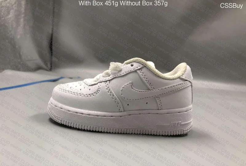 AF1 Triple White Kids 2