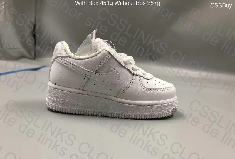 AF1 Triple White Kids 4