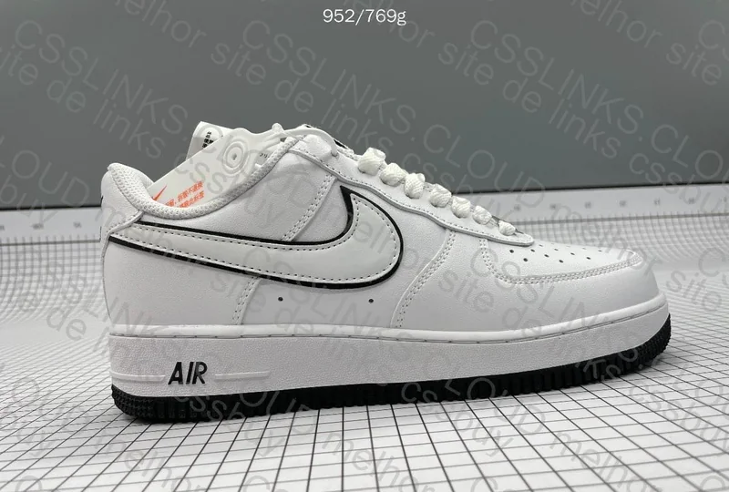 AF1 White Black Outline JMDY GL? 4