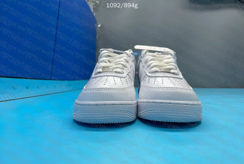 AF1 White and Fleece Nike