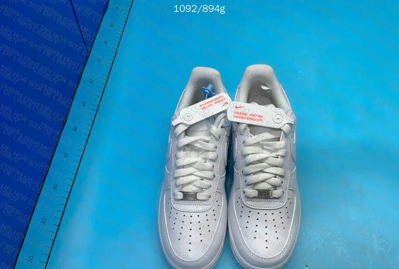 AF1 White and Fleece Nike 3