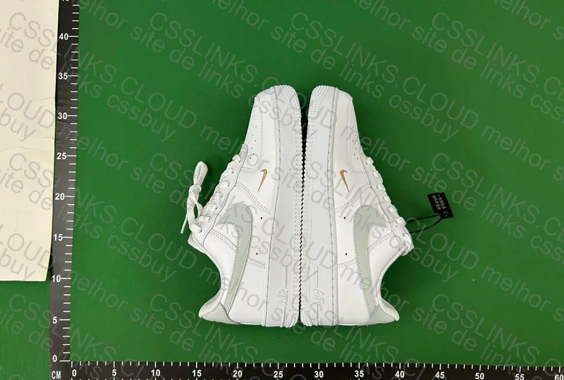 AF1 White Grey Gold 2