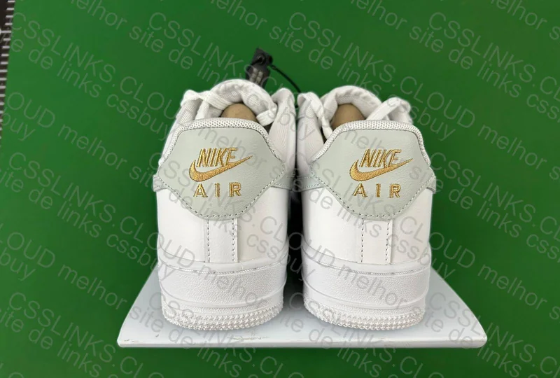 AF1 White Grey Gold 5