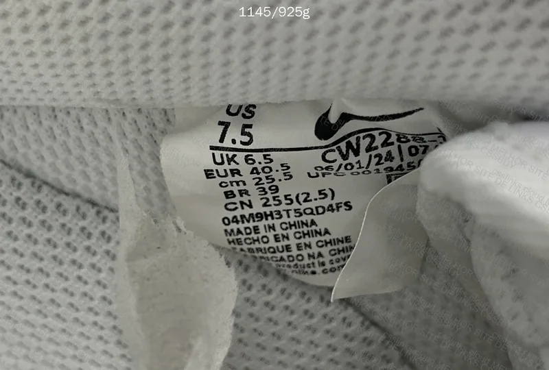 AF1 White Gx 7