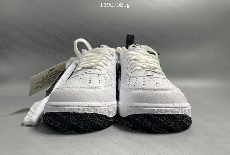 AF1 White'Black 2