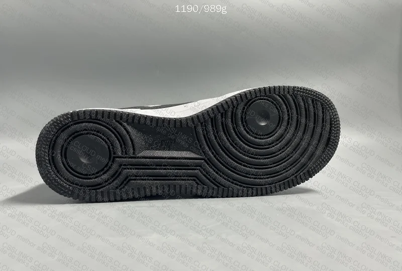 AF1 White'Black 6