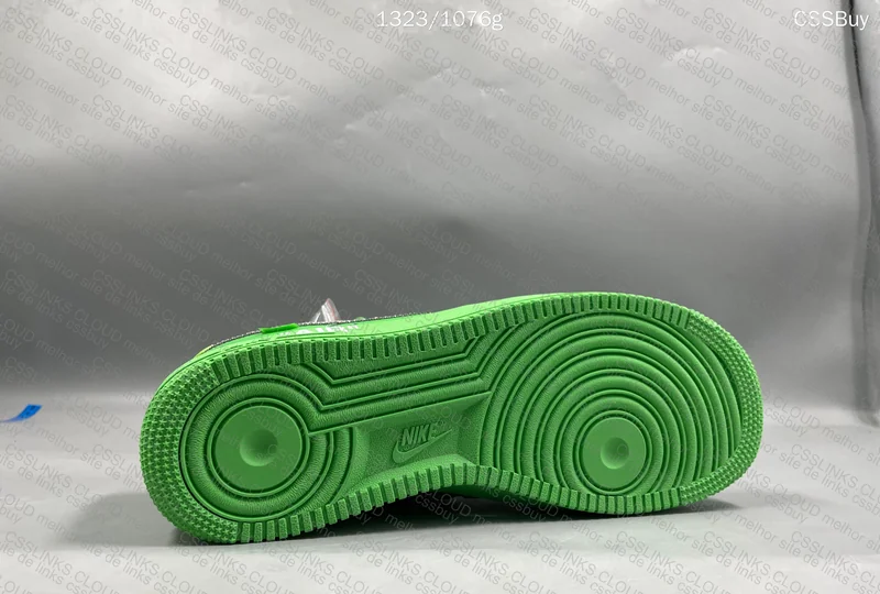 AF1 x Off-White Green Brooklyn (Sale) 11
