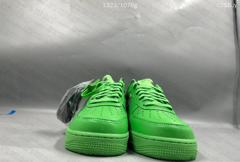 AF1 x Off-White Green Brooklyn (Sale) 2