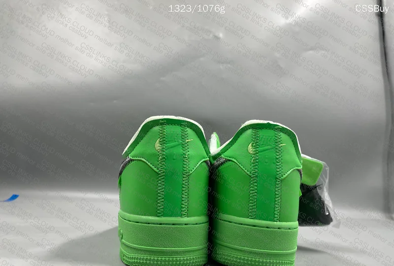 AF1 x Off-White Green Brooklyn (Sale) 5