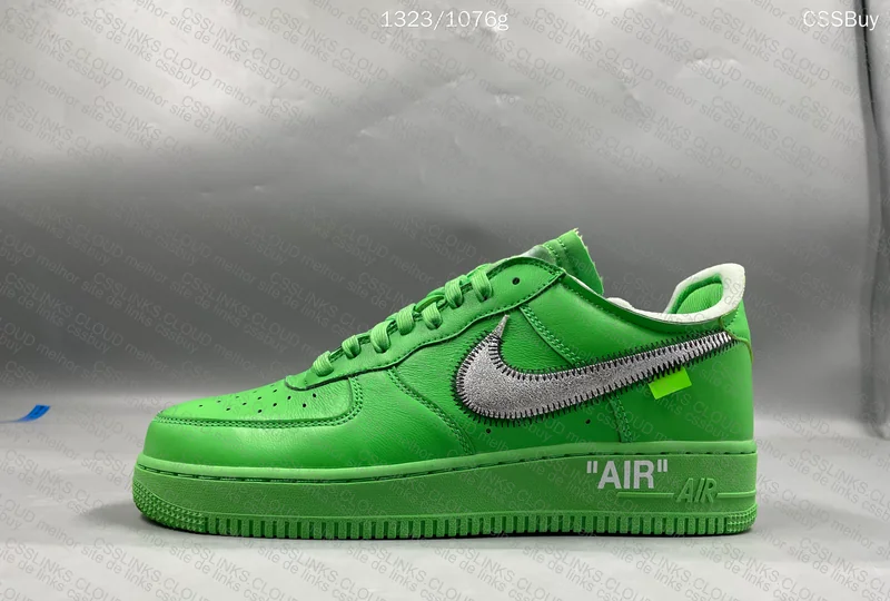 AF1 x Off-White Green Brooklyn (Sale) 6