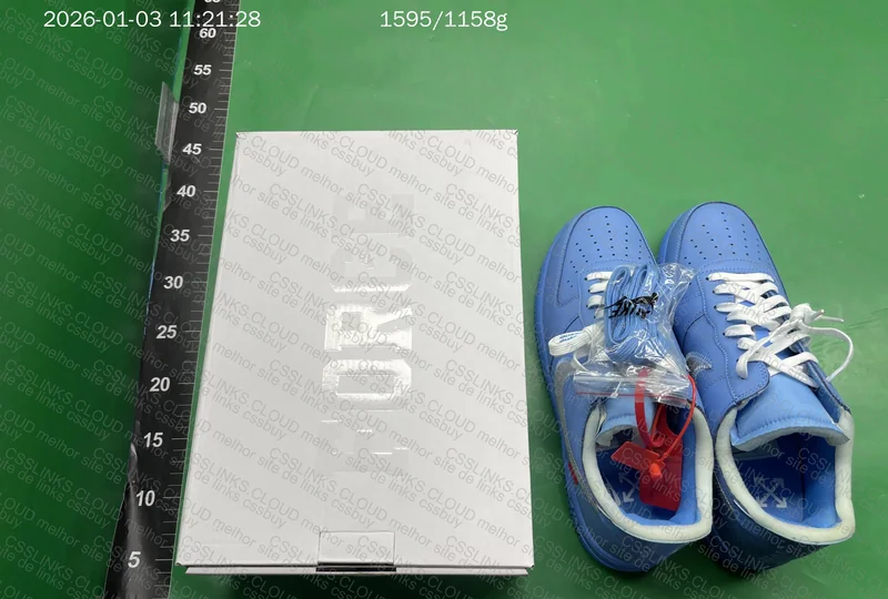 AF1 x Off-White MCA Blue