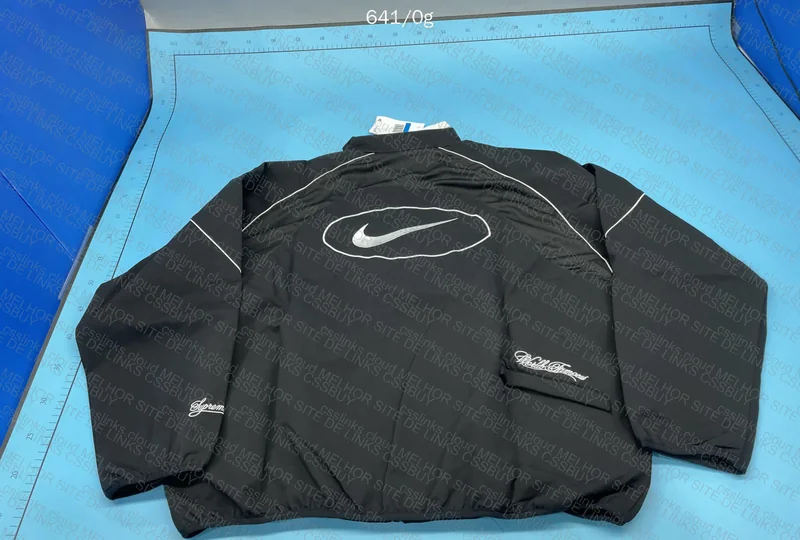 Supreme x Nike Track Black (Pants + Jacket) 5