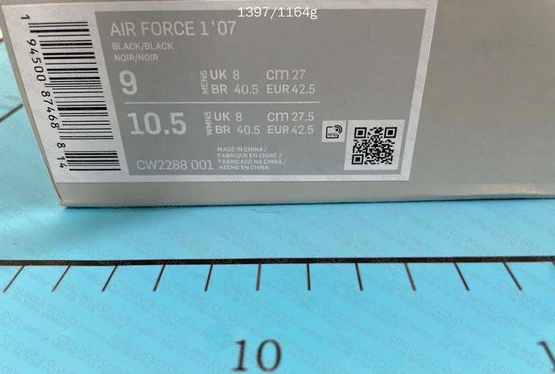 Air Force 1 Black 10