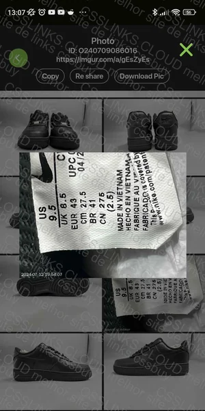 Air Force 1 Black 79¥ 7