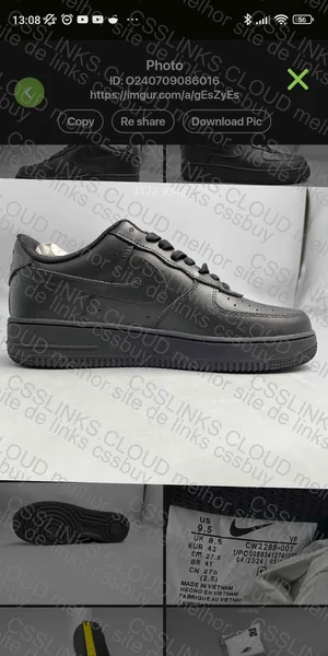 Air Force 1 Black 79¥ 8