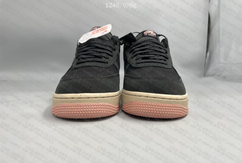 Air Force 1 Black Red Stardust Sanddrift 6
