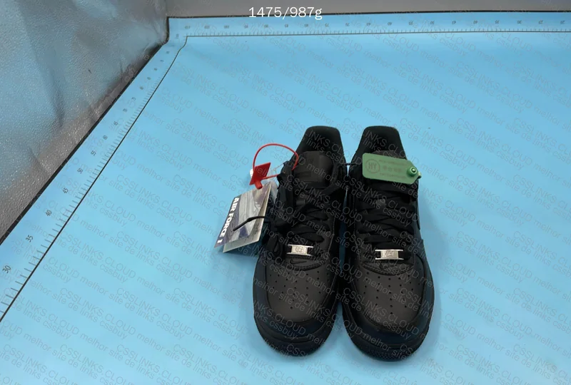 Air Force 1 Black Supreme
