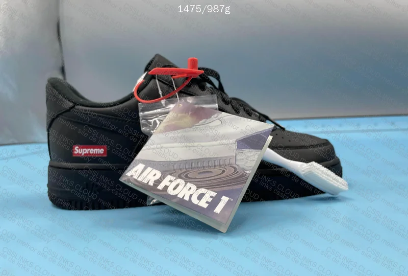 Air Force 1 Black Supreme 5