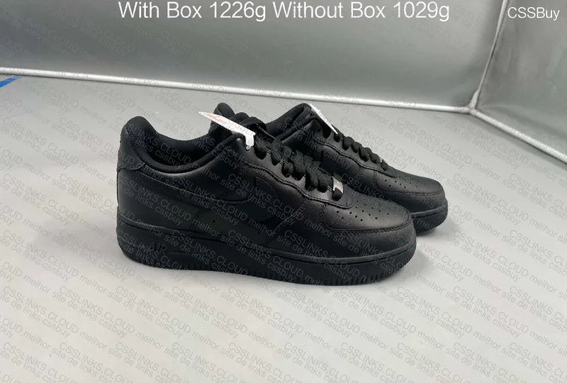 Air Force 1 White and Black "First Purchase" 2