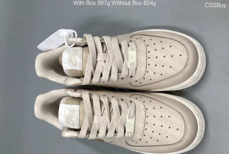 Air Force 1 Gold Swoosh