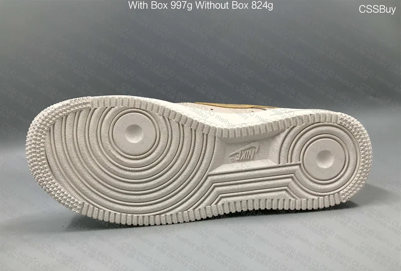 Air Force 1 Gold Swoosh 10