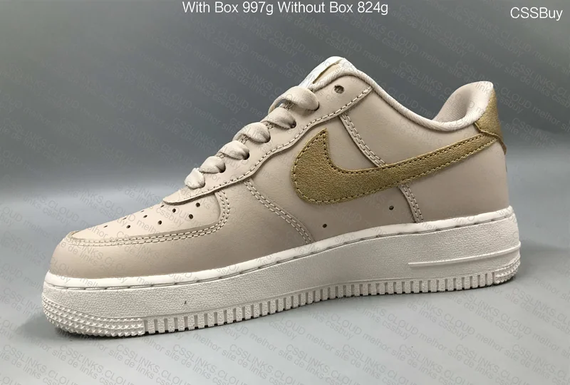 Air Force 1 Gold Swoosh 9