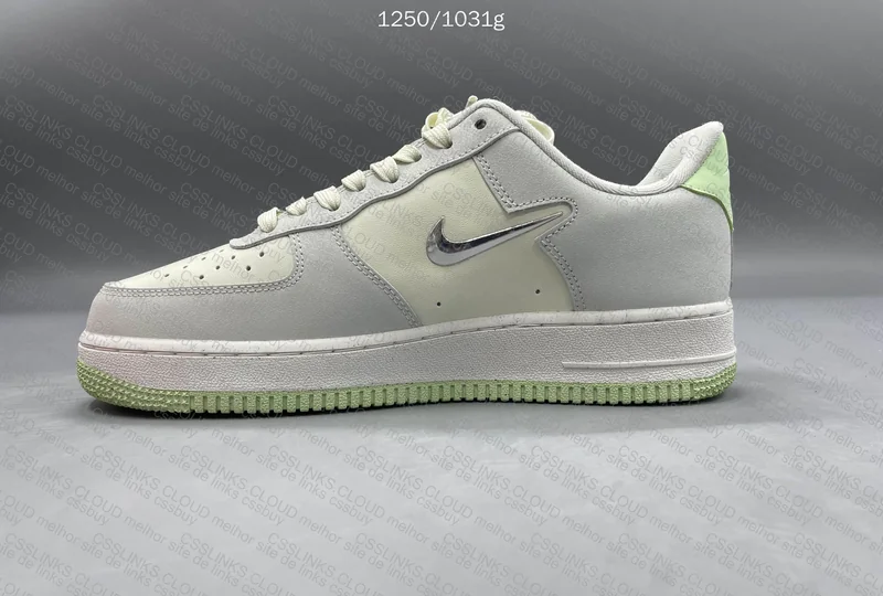 Air Force 1 Green Metal
