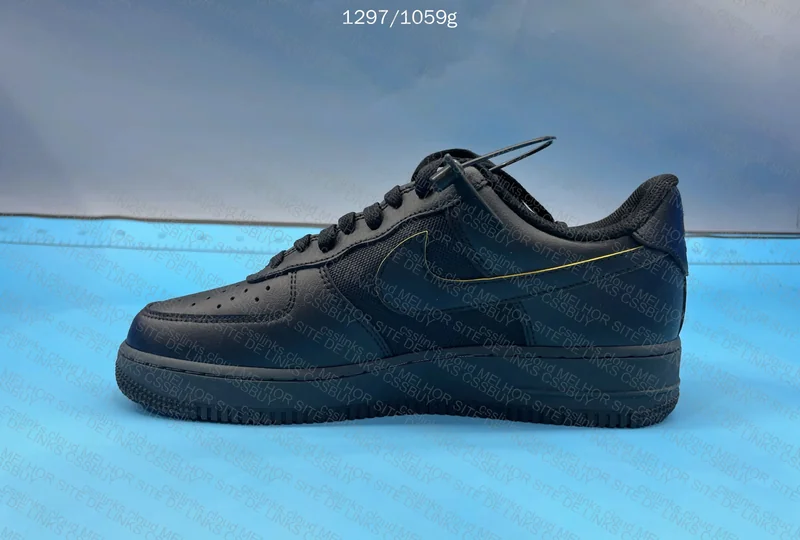 Air Force 1 Low '07 "Ballistic Mesh Black University Gold" 5