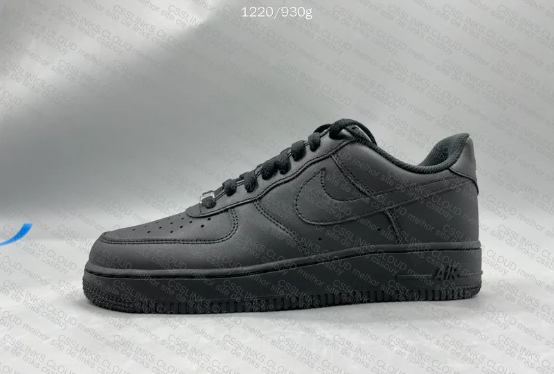Air Force 1 Low Black 7