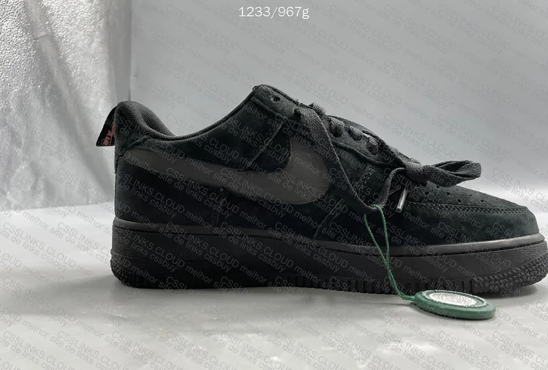 Air Force 1 Low - Black Light Crimson 5