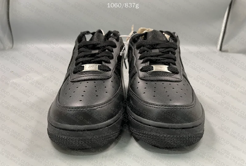 Air Force 1 Low Black X FRGMT 2