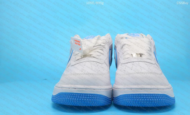 Air Force 1 Low White and Blue 2