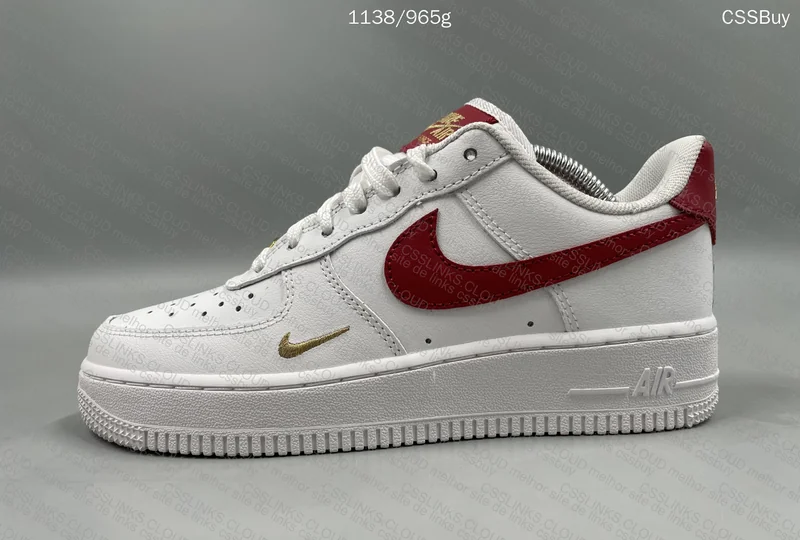 Air Force 1 Low Essential Gym Red Mini Swoosh 5