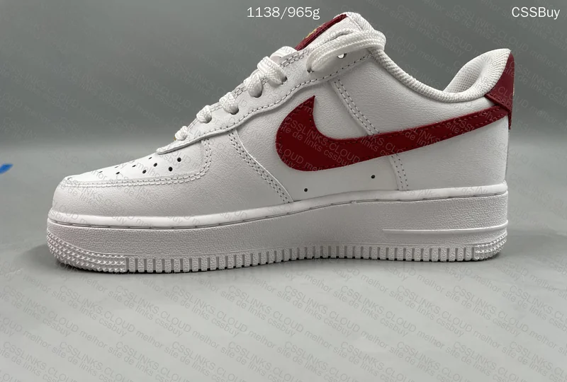 Air Force 1 Low Essential Gym Red Mini Swoosh 6