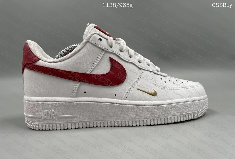 Air Force 1 Low Essential Gym Red Mini Swoosh 7