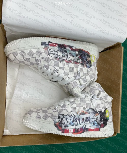 Air Force 1 Mid Louis Vuitton LV Graffiti