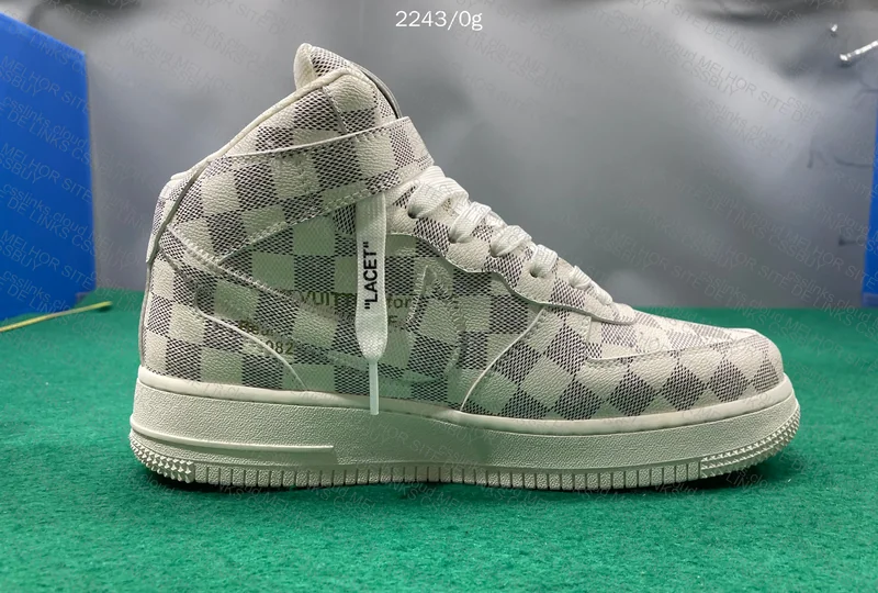 Air Force 1 Mid Louis Vuitton LV Graffiti 10