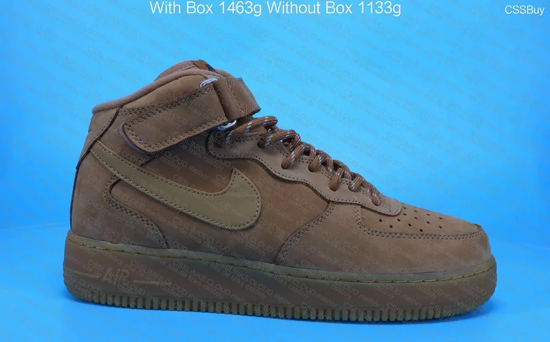Air Force 1 Mid 'Wheat'