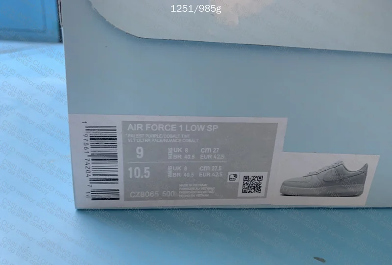 Air Force 1 Nocta Palest Purple 3