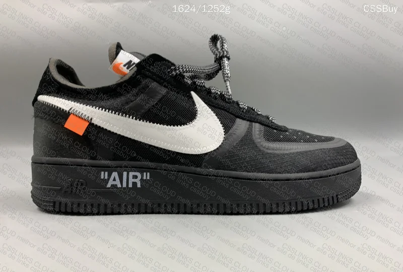 Air Force 1 Off-White Black 8